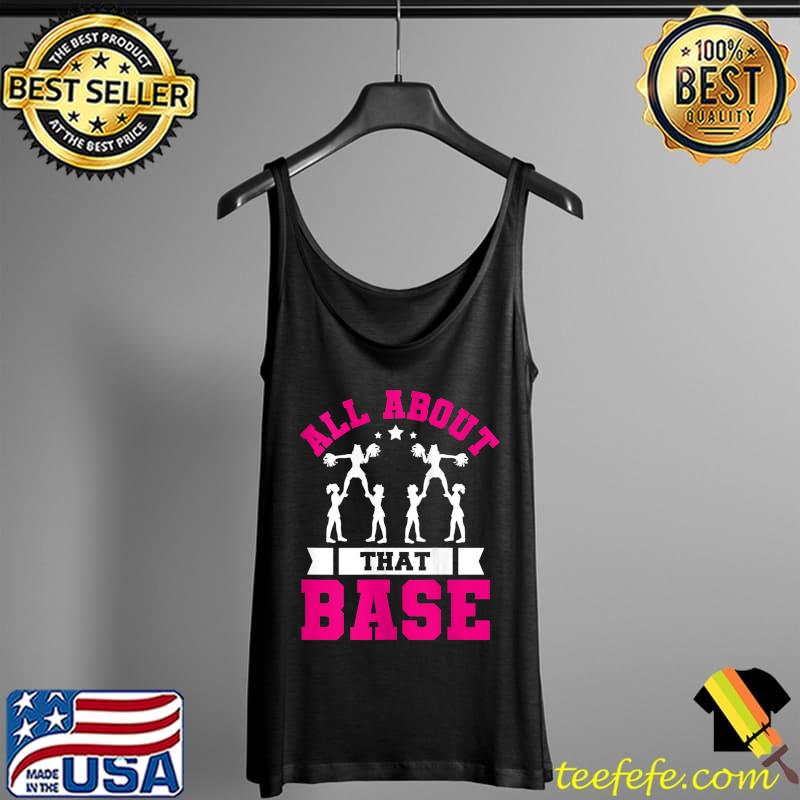 Cheerleading Lover Graphic all about that base Women and Cheer T- Tank Top Cheerleading Lover Graphic all about that base Women and Cheer T- Tank Top