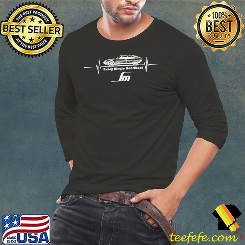 Citroën Every Single Heartbeat Shirt Long Sleeve Tee Citroën Every Single Heartbeat Shirt Long Sleeve Tee