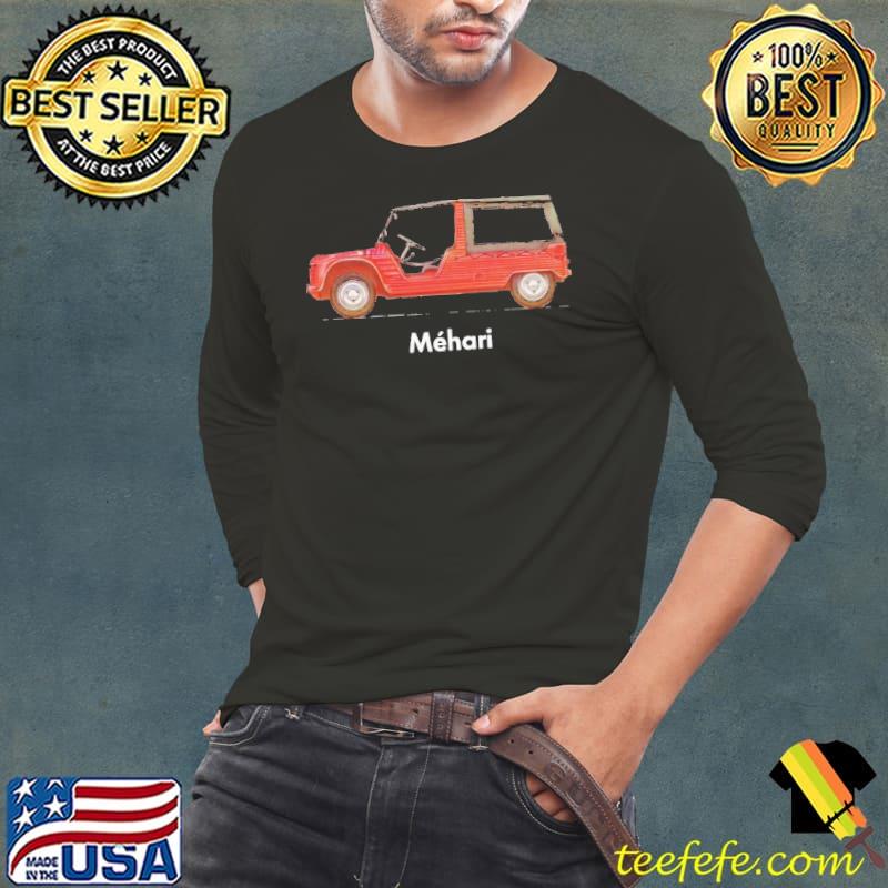 Citroën Méhari Car Shirt Long Sleeve Tee Citroën Méhari Car Shirt Long Sleeve Tee
