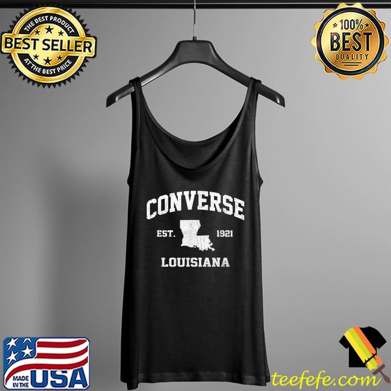 Converse Louisiana LA vintage state Athletic style T-Shirt Tank Top Converse Louisiana LA vintage state Athletic style T-Shirt Tank Top