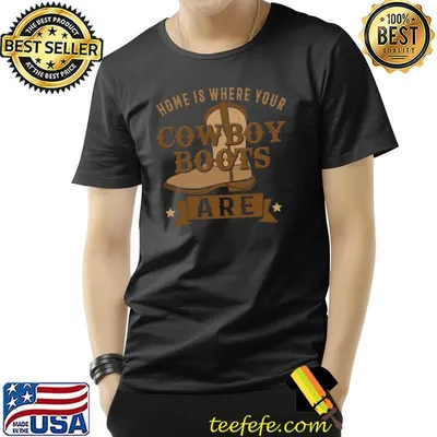 COWBOY COWGIRL BARN BULL RIDER TEXAS RODEO T-shirt