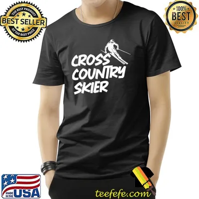 Cross Country Skier Amazing Winter Sport Snow T-Shirt