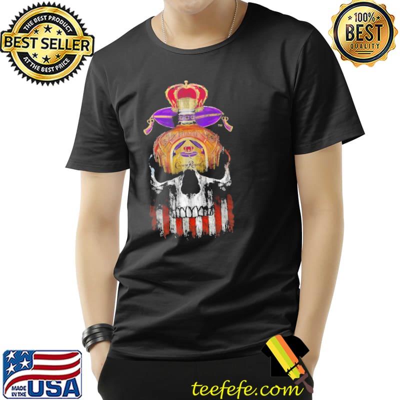 Crown Royal Skull American Flag Shirt Unisex Crown Royal Skull American Flag Shirt Unisex
