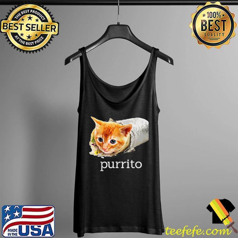 Cute Funny Kitty Cat Purrito Burrito Pun Essential T-Shirt Tank Top Cute Funny Kitty Cat Purrito Burrito Pun Essential T-Shirt Tank Top