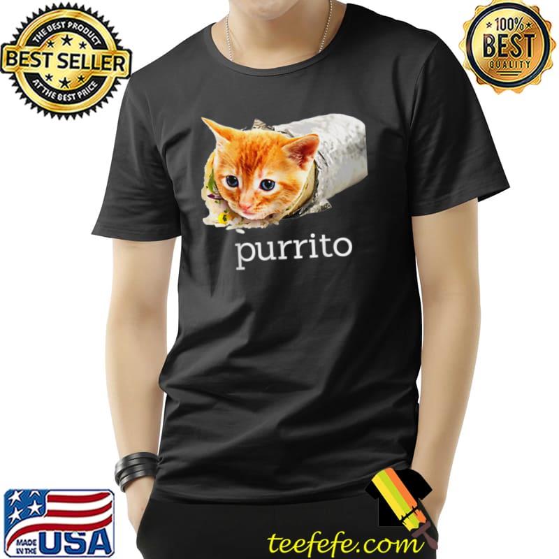 Cute Funny Kitty Cat Purrito Burrito Pun Essential T-Shirt Unisex Cute Funny Kitty Cat Purrito Burrito Pun Essential T-Shirt Unisex