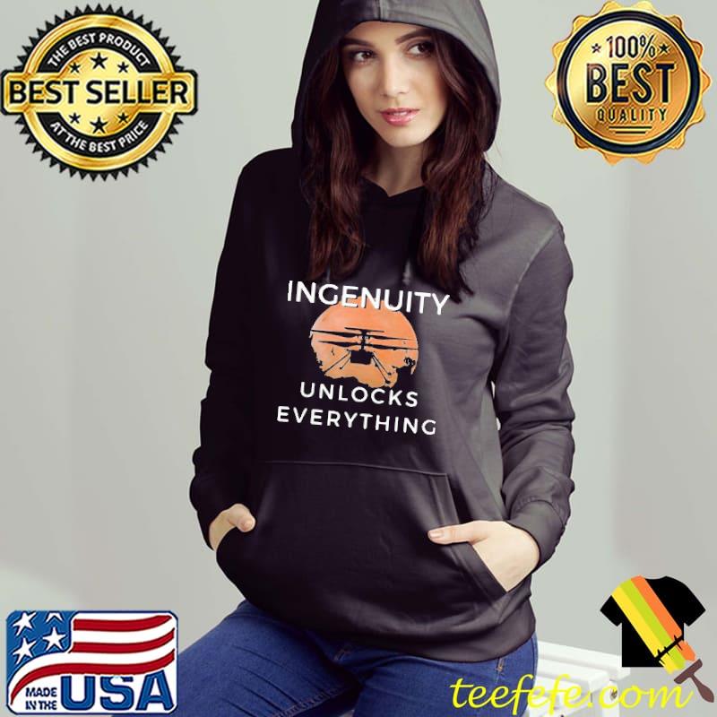 Cute ingenuity unlocks everything perseverance rover nasa Hoodie Cute ingenuity unlocks everything perseverance rover nasa Hoodie