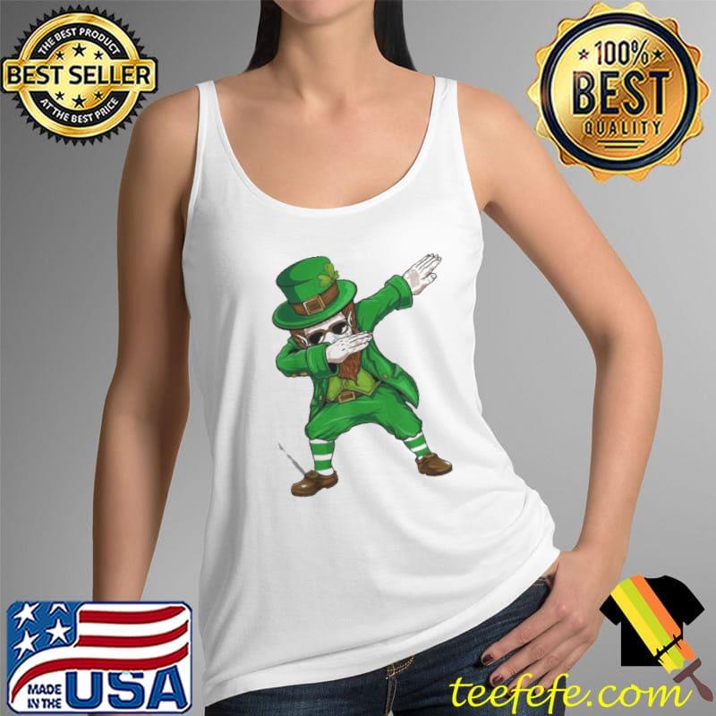 Dabbing leprechaun st patrick's day boys Tank Top Dabbing leprechaun st patrick's day boys Tank Top
