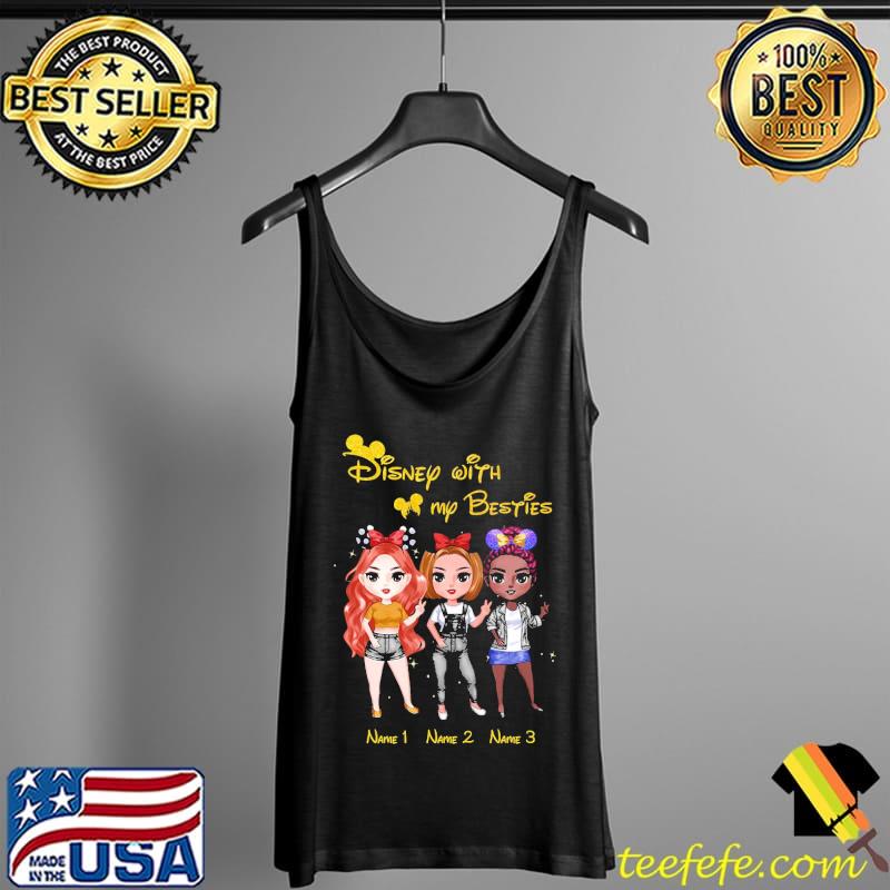 Disney With My Besties Shirt Tank Top Disney With My Besties Shirt Tank Top