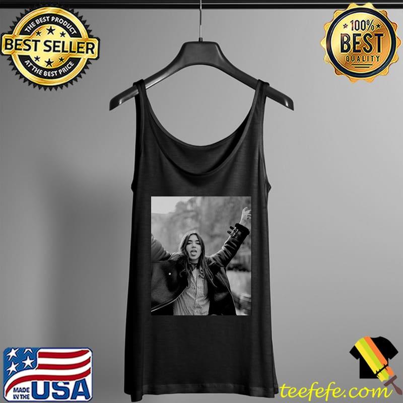 Dua singer black and white art Tank Top Dua singer black and white art Tank Top