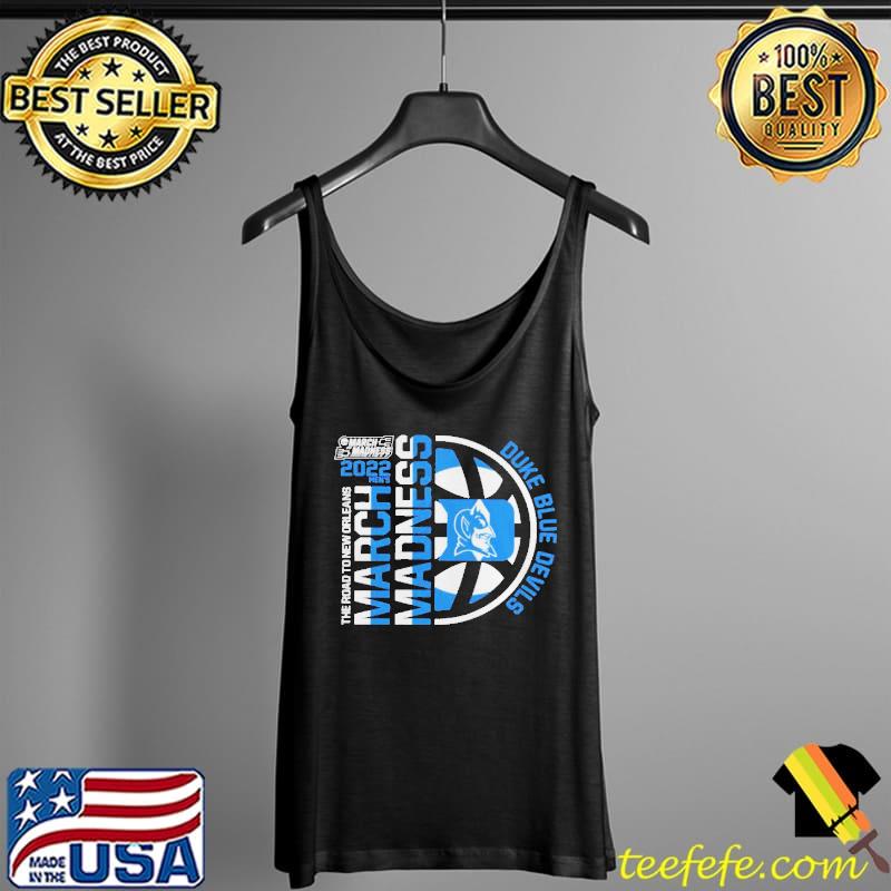 Duke blue devils 2022 ncaa march madness tournament the road to new orleans Tank Top Duke blue devils 2022 ncaa march madness tournament the road to new orleans Tank Top
