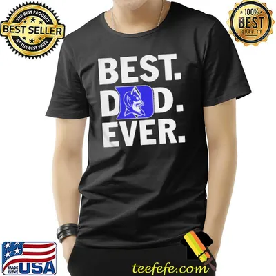 Duke blue devils best dad ever shirt