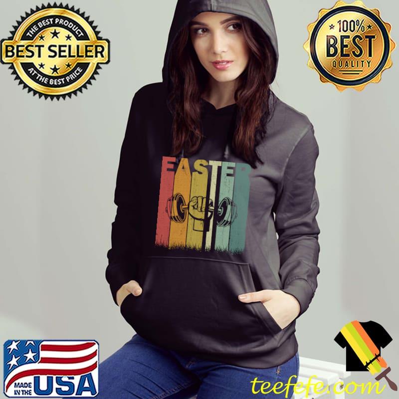 Easter Day GYM Retro Graphic Funny Easter T-Shirt Hoodie Easter Day GYM Retro Graphic Funny Easter T-Shirt Hoodie