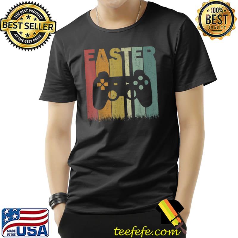 Easter Day Video Game Retro Graphic Funny Easter Costume T-Shirt