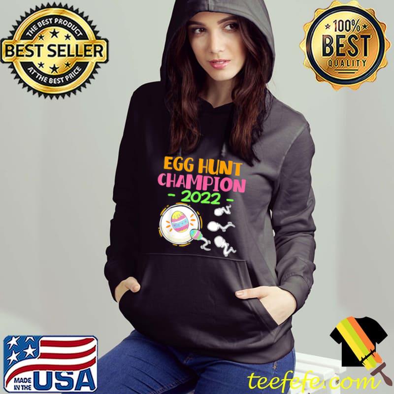 Egg hunt champion 2022 Easter Pregnancy Announcement T-Shirt Hoodie Egg hunt champion 2022 Easter Pregnancy Announcement T-Shirt Hoodie