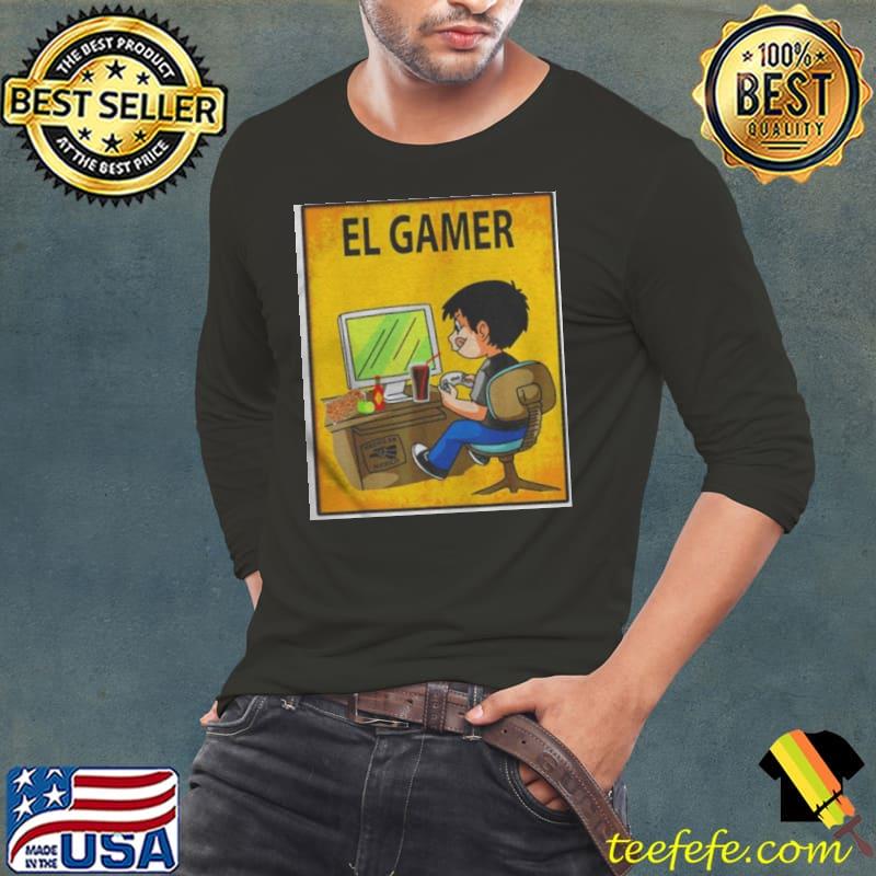 El gamer tarot card Long Sleeve Tee El gamer tarot card Long Sleeve Tee