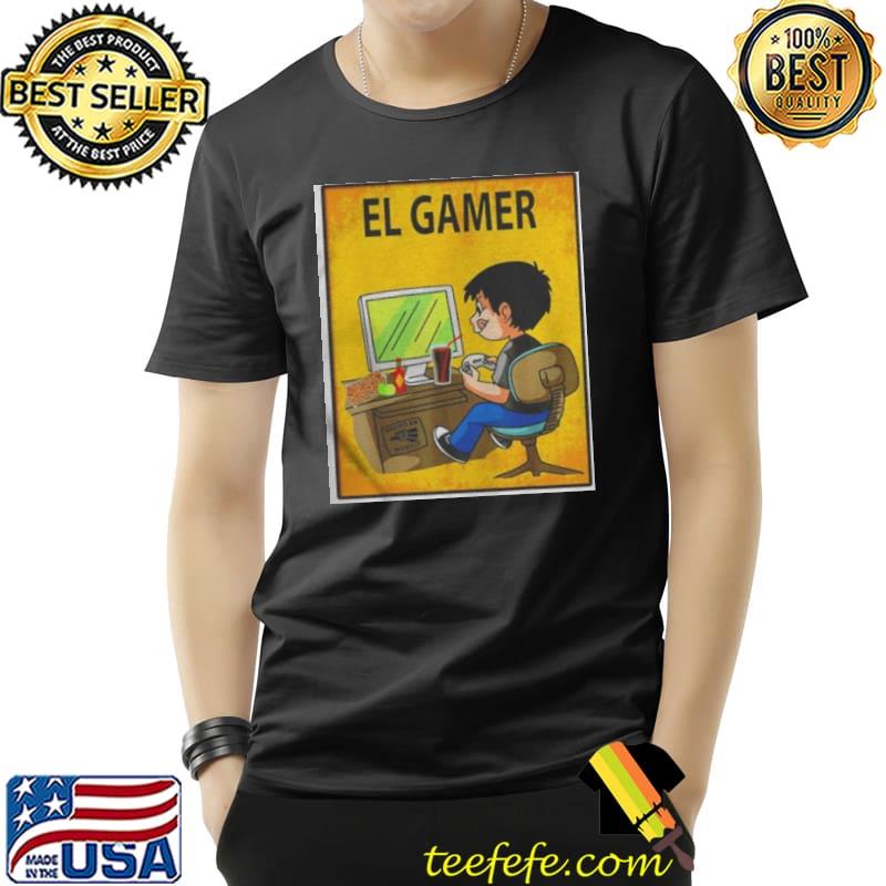 El gamer tarot card shirt