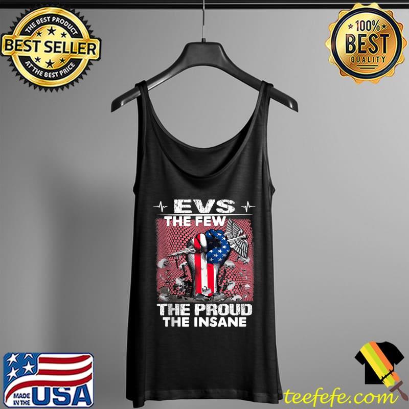 EVS RN The Few The Proud Strong Fist Caduceus Medical Symbol T- Tank Top EVS RN The Few The Proud Strong Fist Caduceus Medical Symbol T- Tank Top
