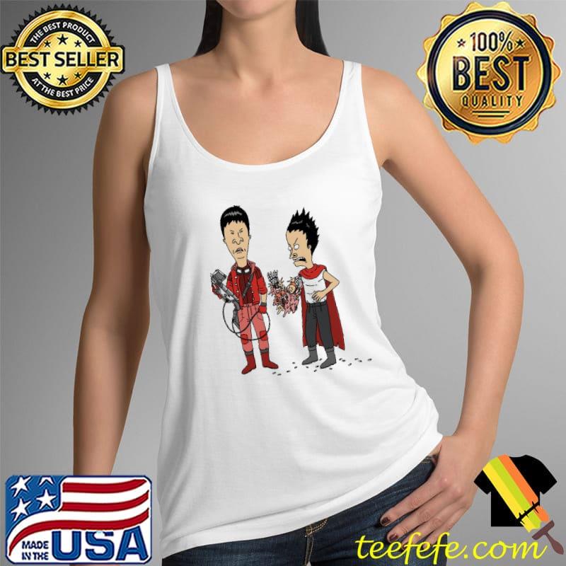 Featuring Beavis and Butt Cyberpunk Shirt Tank Top Featuring Beavis and Butt Cyberpunk Shirt Tank Top