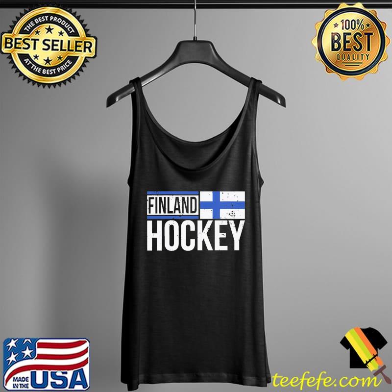 Finland ice hockey player goalie coach fan finnish flag pride Tank Top Finland ice hockey player goalie coach fan finnish flag pride Tank Top
