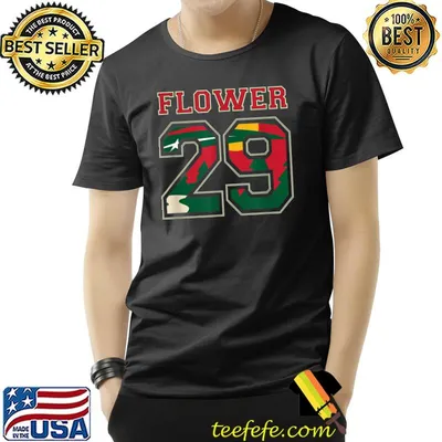 FLOWER 29 Wild Goalie Fleury Minnesota Pro Ice Hockey Design T-Shirt
