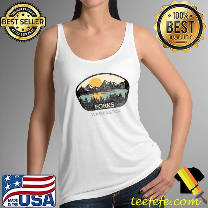 Forks Washington WA NW Twilight T- Tank Top Forks Washington WA NW Twilight T- Tank Top