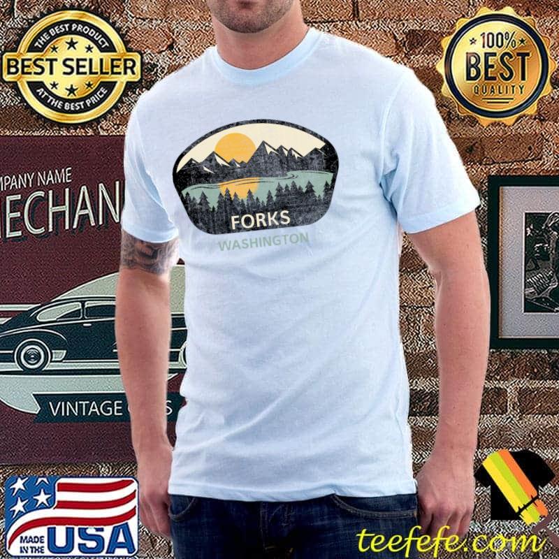 Forks Washington WA NW Twilight T- Unisex Forks Washington WA NW Twilight T- Unisex