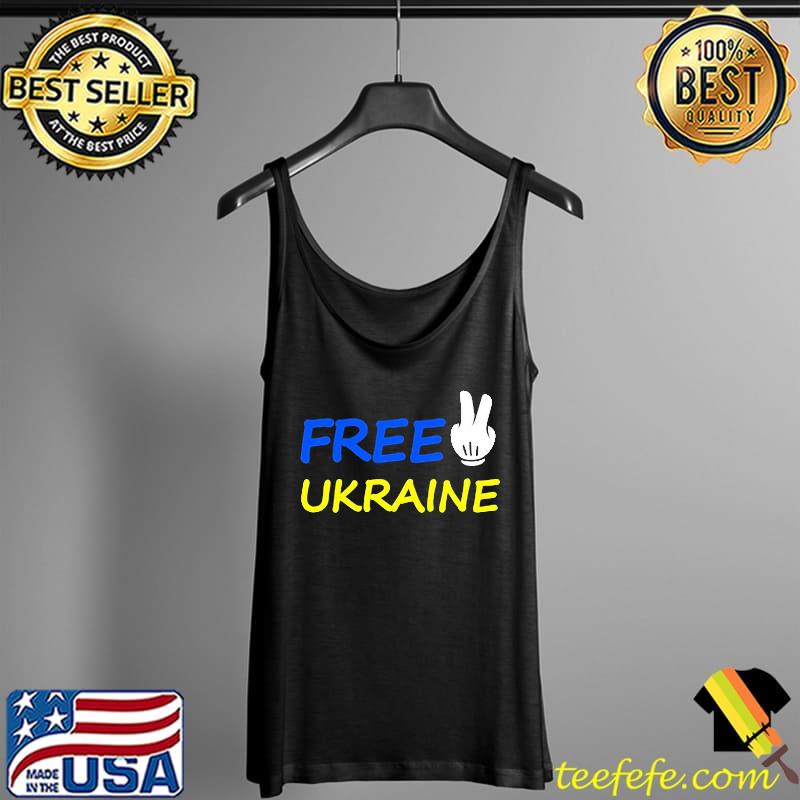 Free Ukraine flag stop putin fuck putin Tank Top Free Ukraine flag stop putin fuck putin Tank Top