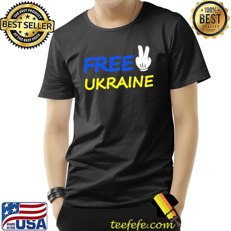 Free Ukraine flag stop putin fuck putin shirt