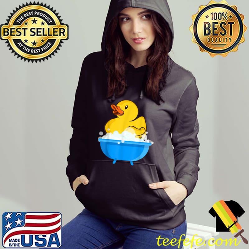 Funny Bath Teen Yellow Duck Duck Rubber bath Toy T-Shirt Hoodie Funny Bath Teen Yellow Duck Duck Rubber bath Toy T-Shirt Hoodie