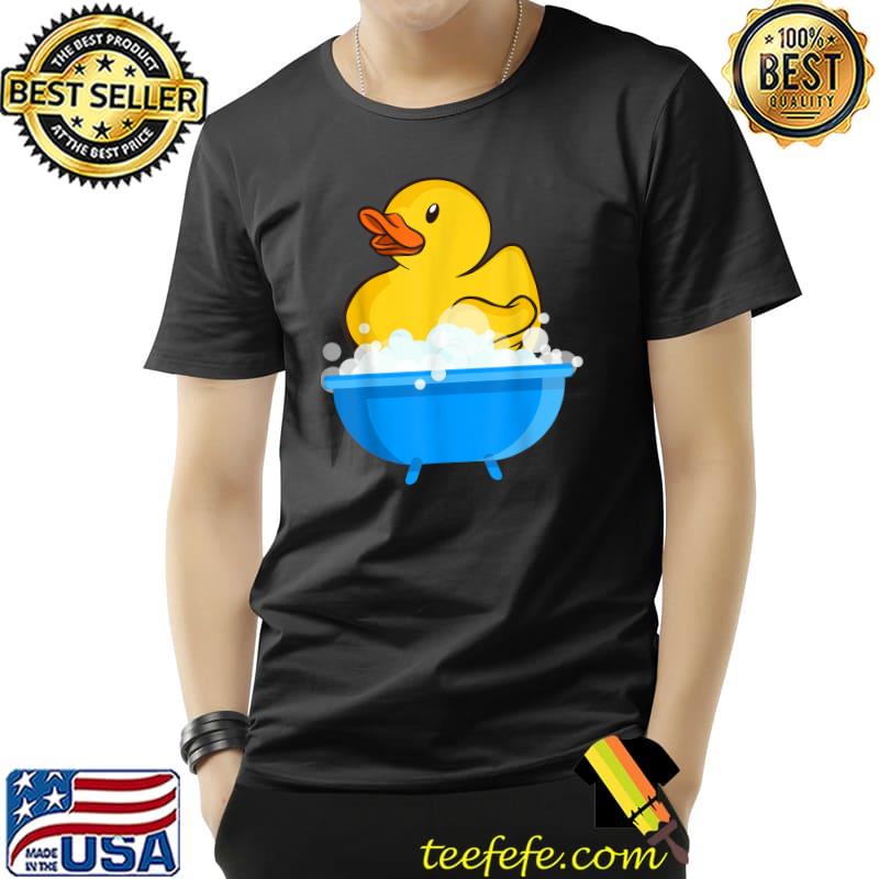 Funny Bath Teen Yellow Duck Duck Rubber bath Toy T-Shirt Funny Bath Teen Yellow Duck Duck Rubber bath Toy T-Shirt