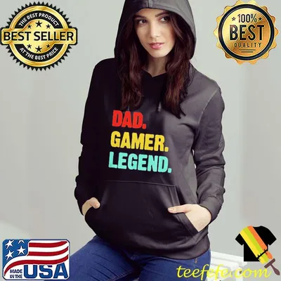 Gamer dad legend men dad video gamer daddy gaming 2022 shirt