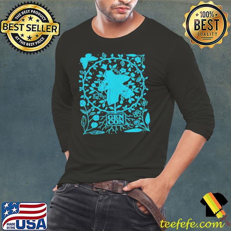Gen con botanical meeple Long Sleeve Tee Gen con botanical meeple Long Sleeve Tee