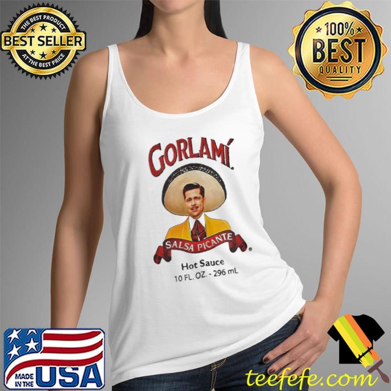Gorlami Salsa Picante Hot Sauce Shirt Tank Top Gorlami Salsa Picante Hot Sauce Shirt Tank Top
