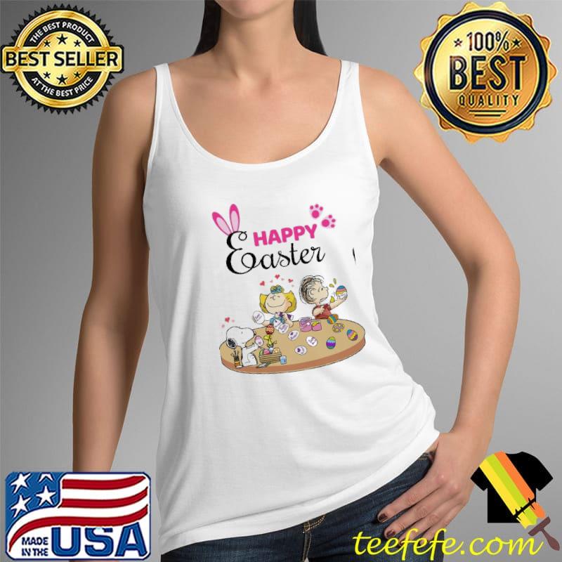 Happy Easter Snoopy Tank Top Happy Easter Snoopy Tank Top