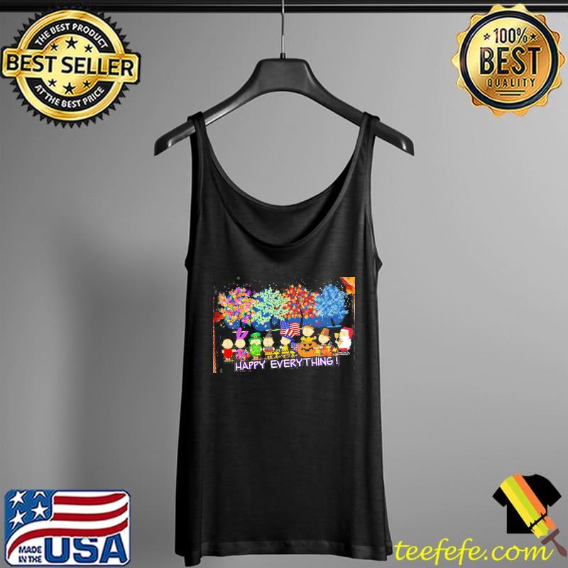 Happy Everything Snoopy and Friend Shirt Tank Top Happy Everything Snoopy and Friend Shirt Tank Top