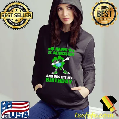 Happy St Patricks Day And Yes Its My Birthday Kids Boys Cute T-Shirt
