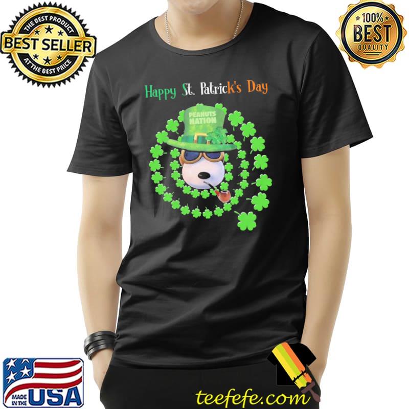 Happy ST.Patrick's Day Peanuts nation snoopy Unisex Happy ST.Patrick's Day Peanuts nation snoopy Unisex