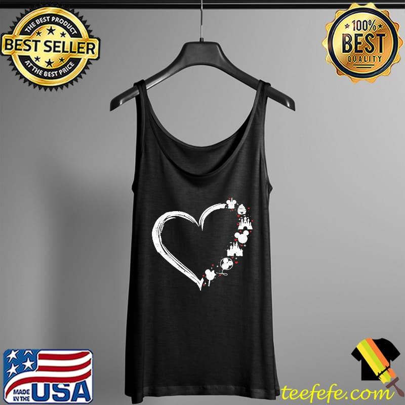 Heart mickey Mouse Shirt Tank Top Heart mickey Mouse Shirt Tank Top