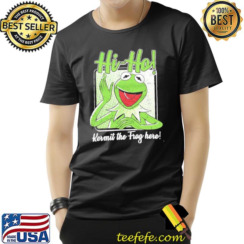 Hi Hoho Kermit The Frog Here Shirt Unisex Hi Hoho Kermit The Frog Here Shirt Unisex