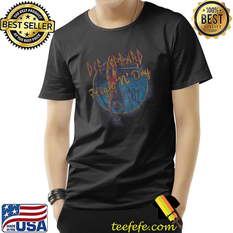 High 'n' Dry '81 Def Leppard Shirt Unisex High 'n' Dry '81 Def Leppard Shirt Unisex
