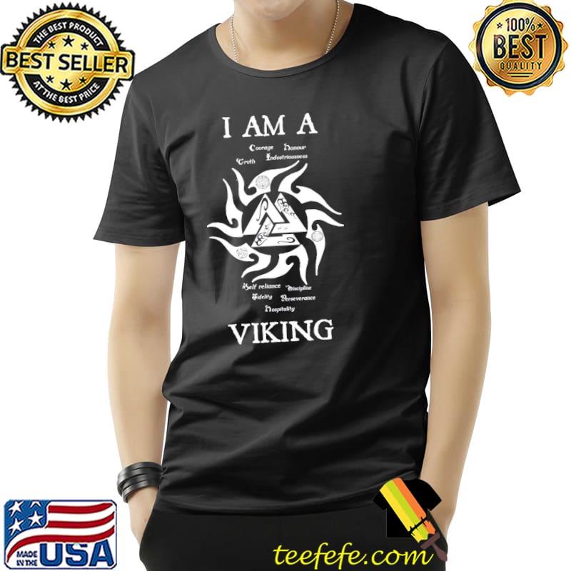 I am a viking valknut shirt