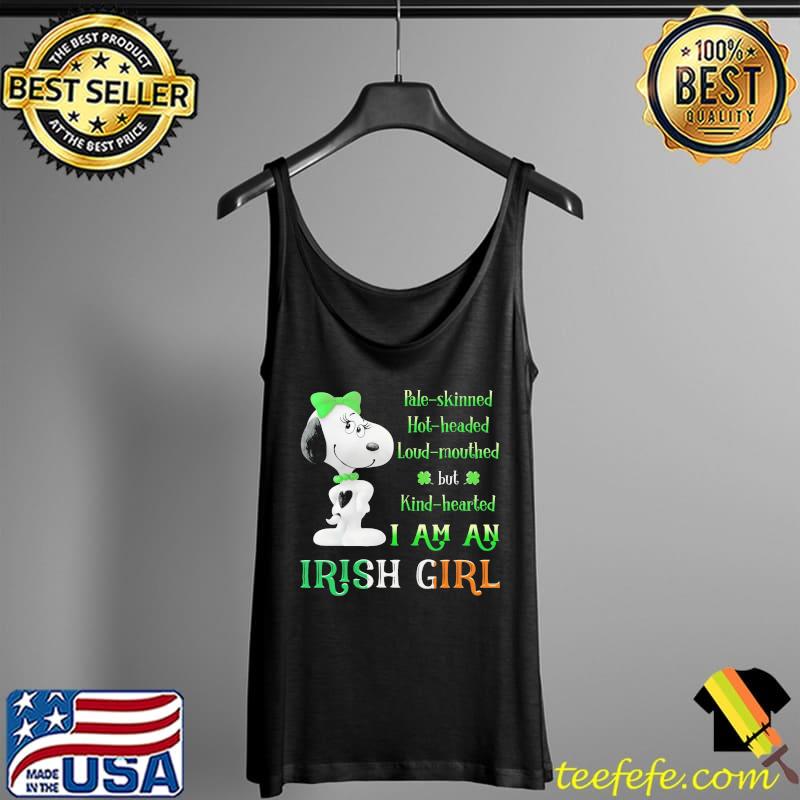 I am an irish girl snoopy Tank Top I am an irish girl snoopy Tank Top