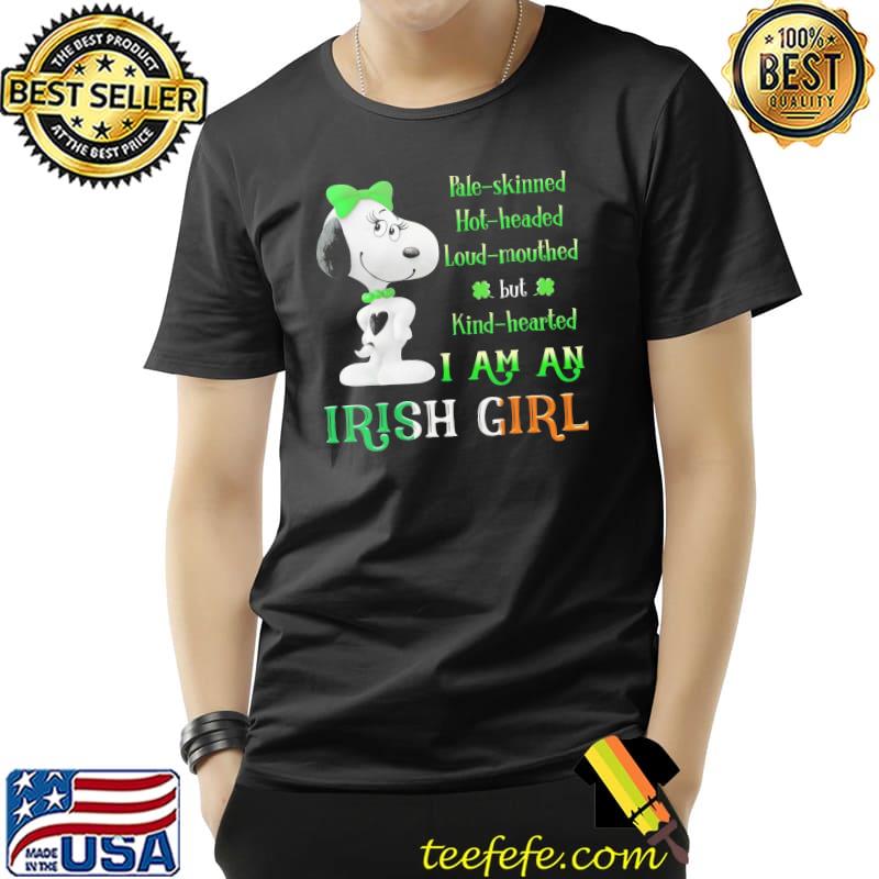 I am an irish girl snoopy Unisex I am an irish girl snoopy Unisex