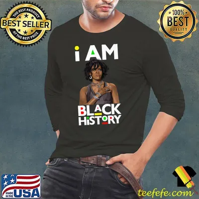 I Am Black History Michelle Obama International Women Queen Premium T-Shirt