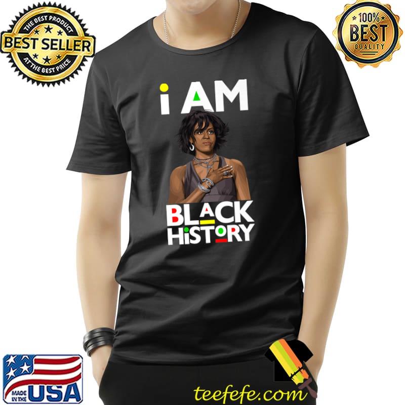 I Am Black History Michelle Obama International Women Queen Premium T-Shirt Unisex I Am Black History Michelle Obama International Women Queen Premium T-Shirt Unisex