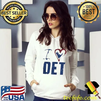I love detroit shirt