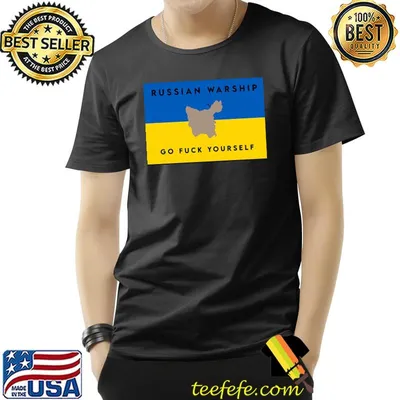 I stand with Ukraine russian warship go fuck yourself shirt