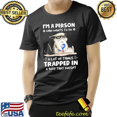 I'm A Person Who Wants To Do A Lot Of Things Diabetes Cat Shirt