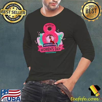 International Women's Day 8 March 2022 ChooseToChallenge T-shirt