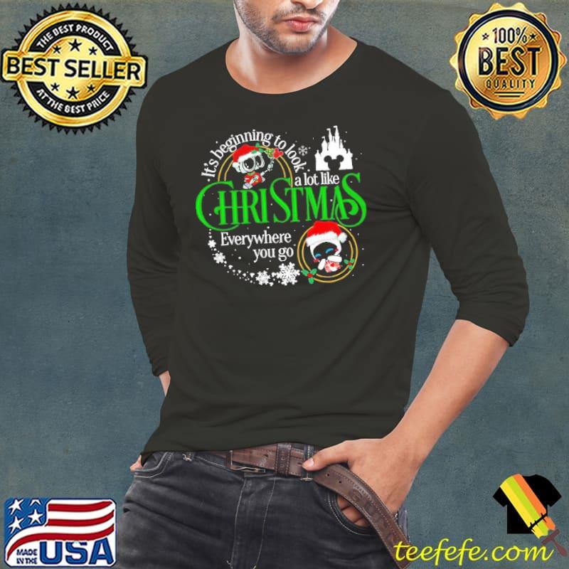 It's Beginning To Look A Lot Like Christmas Everywhere You Go Wall EShirt It's Beginning To Look A Lot Like Christmas Everywhere You Go Wall EShirt